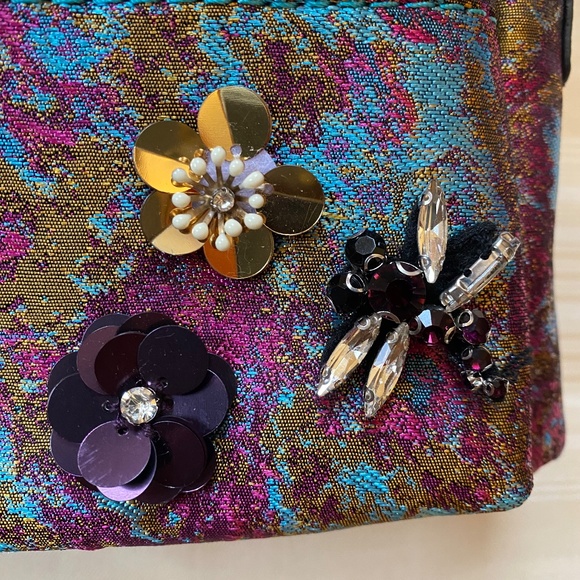 Betsey Johnson Mini Backpack Purse Cross Body Bag NEW NWT Embellished DragonFly - Picture 7 of 11